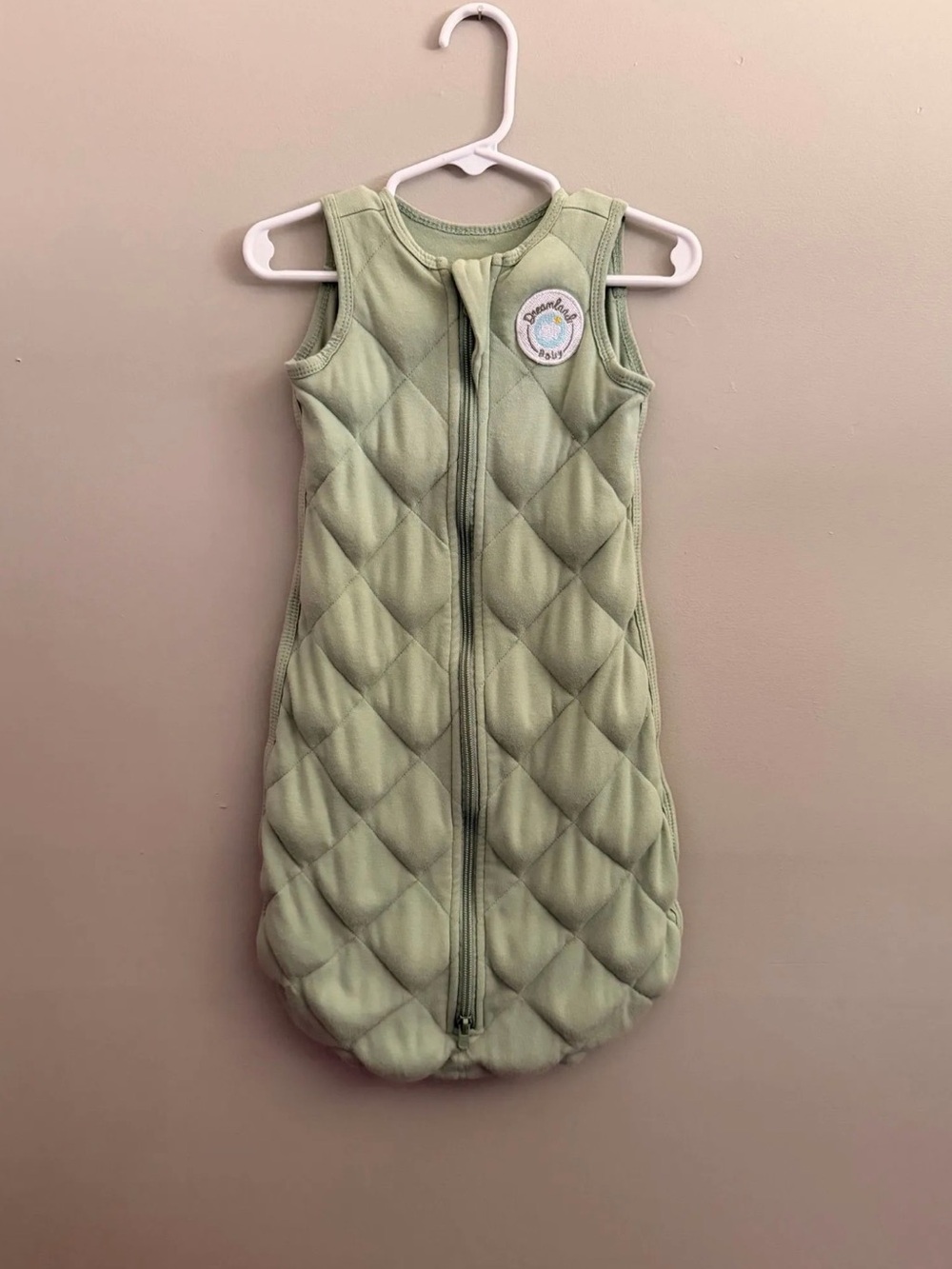 Dreamland Baby Sage Green Weighted Sleep Sack 0-6m